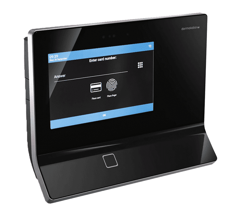 Robust registration terminals for ProMark from dormakaba